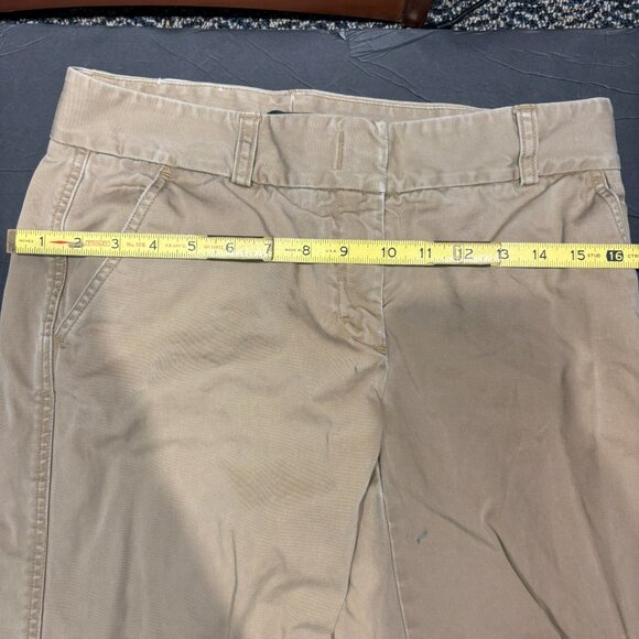 J.Crew Women’s Straight-Leg Khaki Pants – Size 8P, Favorite Fit, Low Waist - Picture 6 of 7